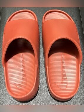 Nike Calm Slides Terracotta Size 8